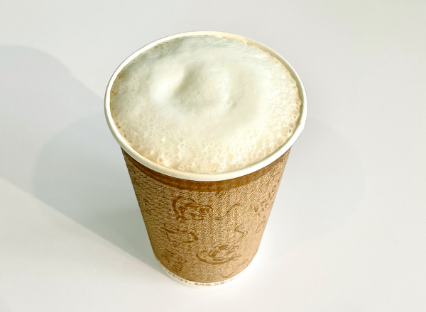 スペシャルティコーヒーミルクラテ ¥580